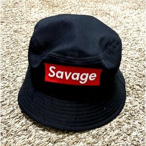 "Savage" bucket hat